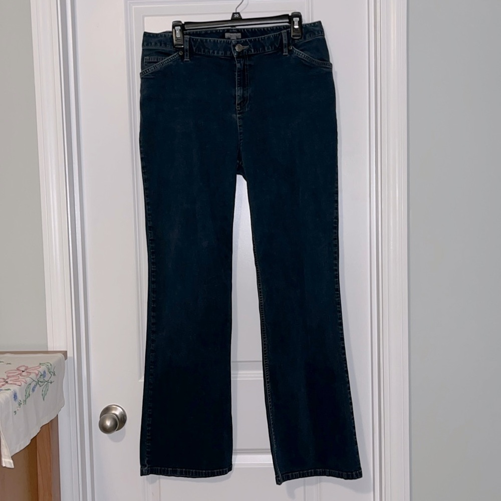 J. Jill High Rise Bootcut Jeans 14